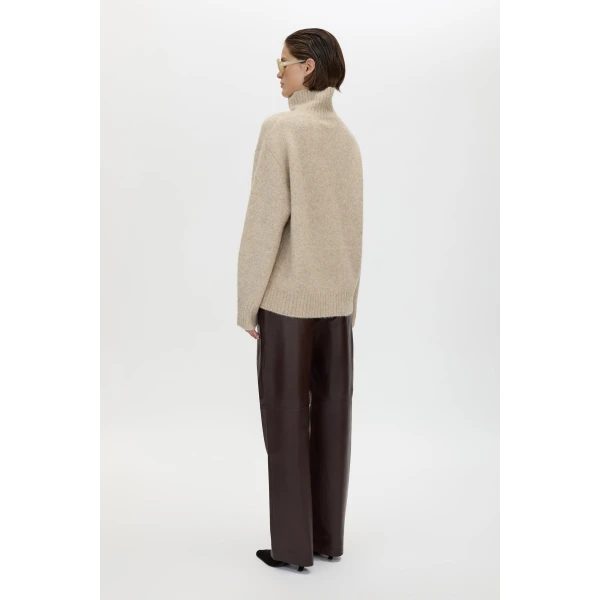 Camilla and Marc Selita Leather Pant - Pants - Luxury Ready-to-Wear at Luxury Shoes 