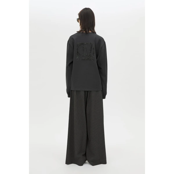 Camilla and Marc Studio Graphic Long Sleeve Top - Tops - Luxury Ready-to-Wear at Luxury Shoes 
