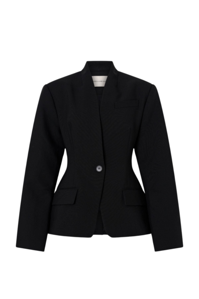 Camilla and Marc Tala Fitted Collarless Blazer - Jackets - Luxury Ready-to-Wear at Luxury Shoes 
