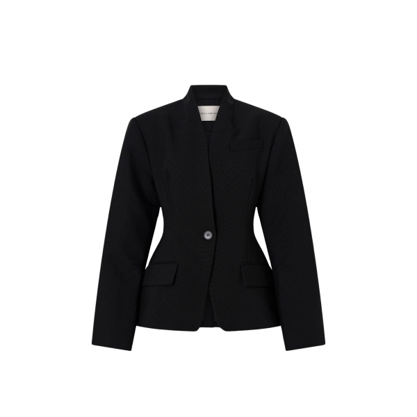Camilla and Marc Tala Fitted Collarless Blazer - Jackets - Luxury Ready-to-Wear at Luxury Shoes 
