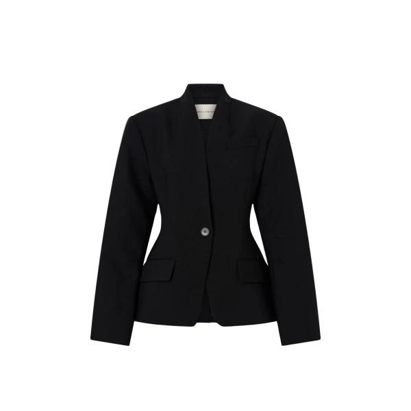 Camilla and Marc Tala Fitted Collarless Blazer - Jackets - Luxury Ready-to-Wear at Luxury Shoes 