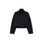 Camilla and Marc Tamar Satin Bomber Jacket - Jackets - Luxury Ready-to-Wear at Luxury Shoes 
