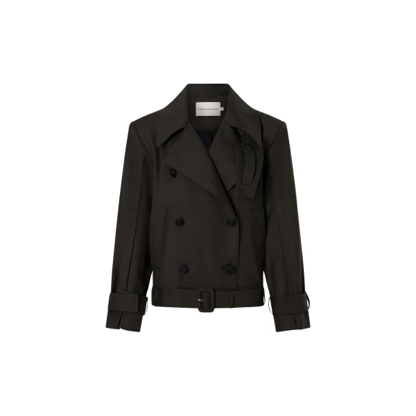 Camilla and Marc Tari Short Trench Jacket - Jackets - Luxury Ready-to-Wear at Luxury Shoes 