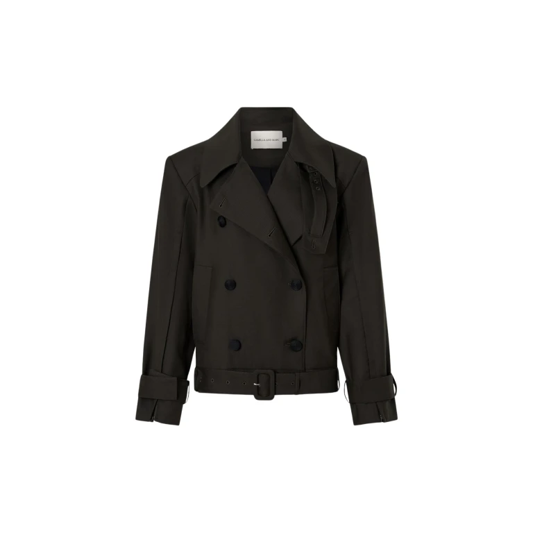 Camilla and Marc Tari Short Trench Jacket - Jackets - Luxury Ready-to-Wear at Luxury Shoes 