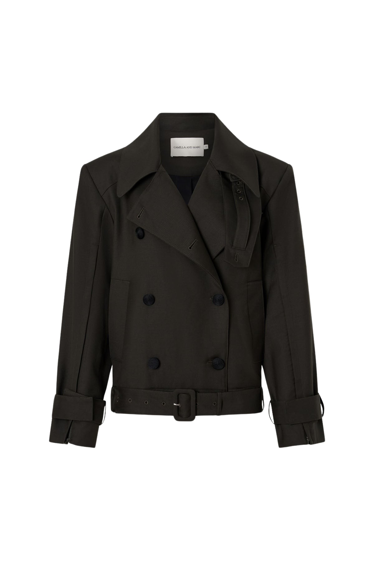 Camilla and Marc Tari Short Trench Jacket - Jackets - Luxury Ready-to-Wear at Luxury Shoes 