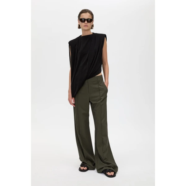 Camilla and Marc Una Straight Leg Trouser - Pants - Luxury Ready-to-Wear at Luxury Shoes 