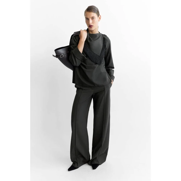 Camilla and Marc Una Straight Leg Trouser - Pants - Luxury Ready-to-Wear at Luxury Shoes 