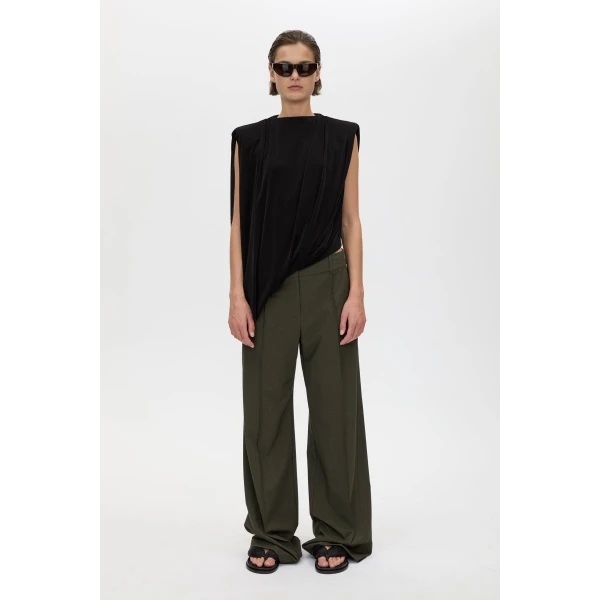 Camilla and Marc Una Straight Leg Trouser - Pants - Luxury Ready-to-Wear at Luxury Shoes 