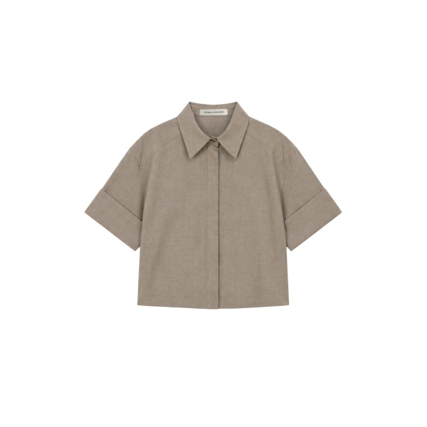Camilla and Marc Vector Short Sleeve Shirt - Tops - Luxury Ready-to-Wear at Luxury Shoes 