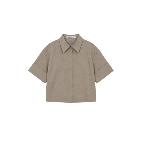 Camilla and Marc Vector Short Sleeve Shirt - Tops - Luxury Ready-to-Wear at Luxury Shoes 