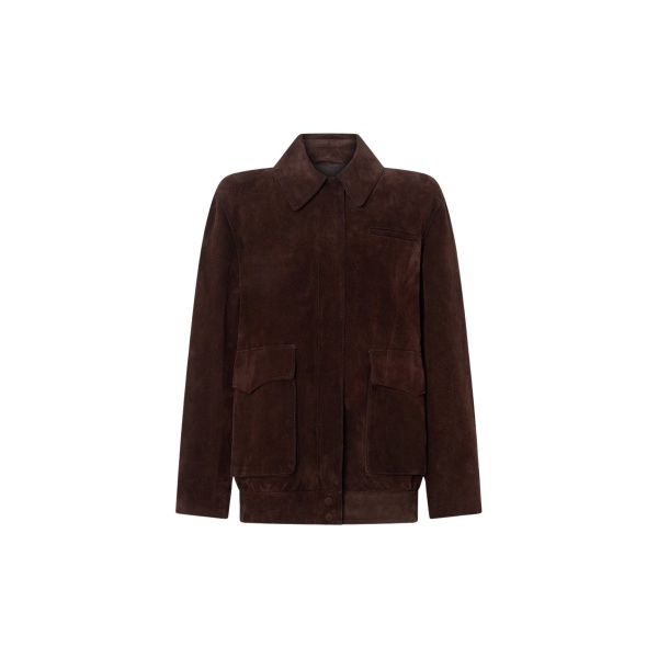 Camilla and Marc Zaha Leather Bomber - Jackets - Luxury Ready-to-Wear at Luxury Shoes 