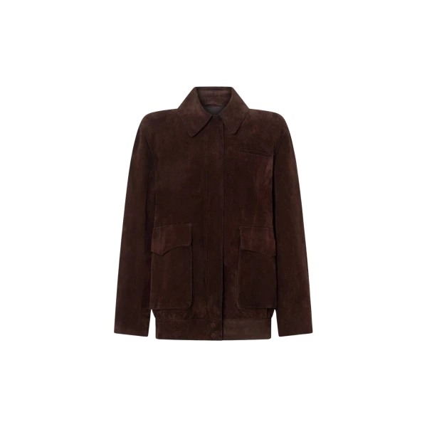 Camilla and Marc Zaha Leather Bomber - Jackets - Luxury Ready-to-Wear at Luxury Shoes 