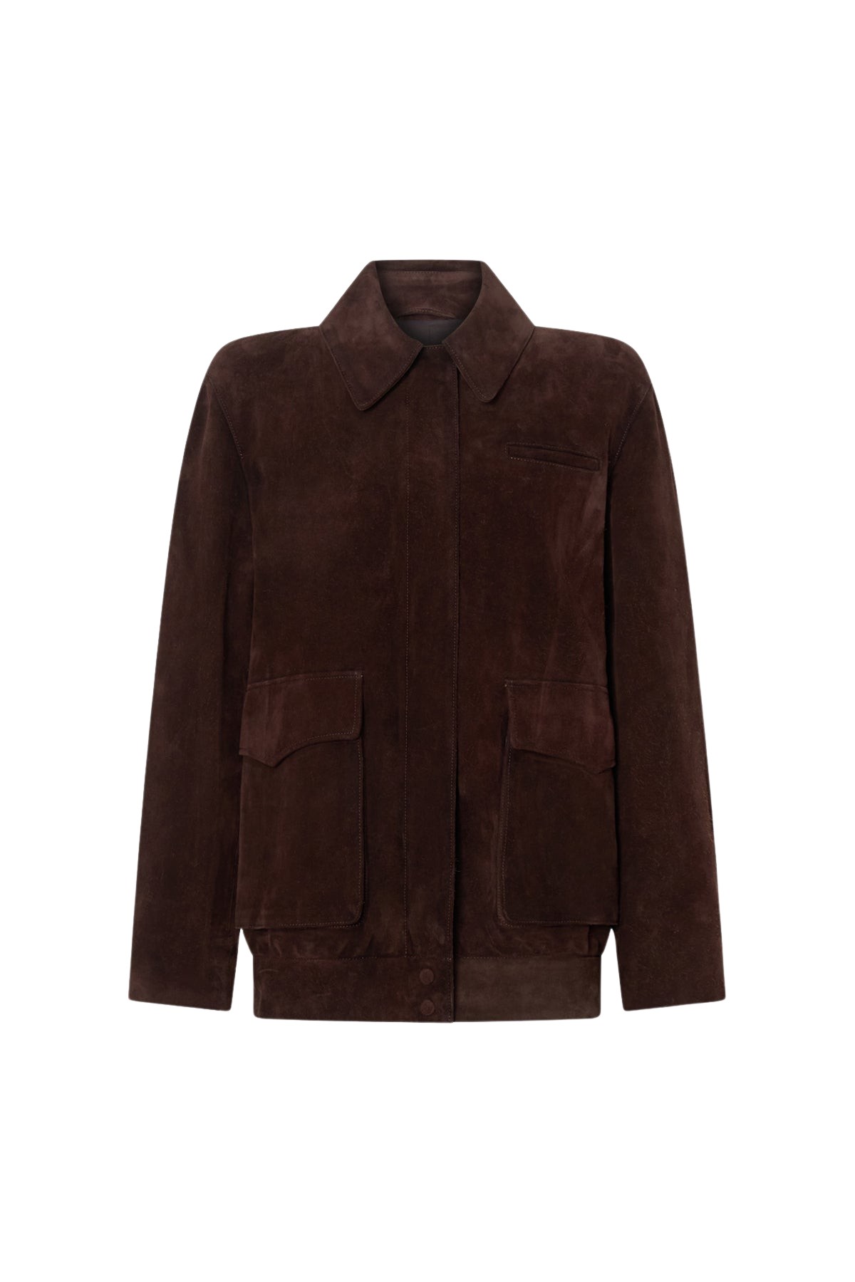 Camilla and Marc Zaha Leather Bomber Jacket