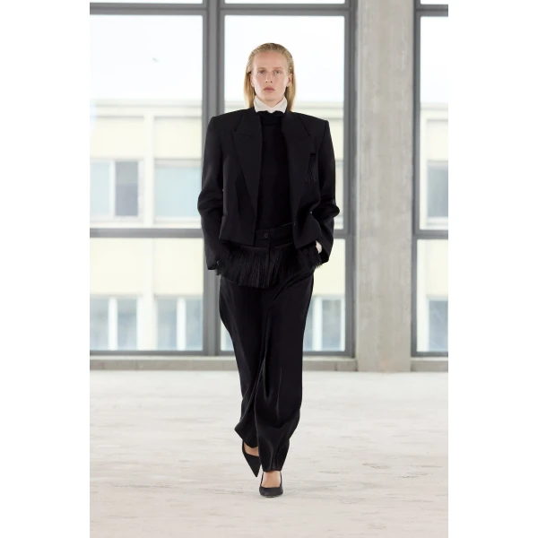 Camilla and Marc Zaman Crop Blazer - Jackets - Luxury Ready-to-Wear at Luxury Shoes 