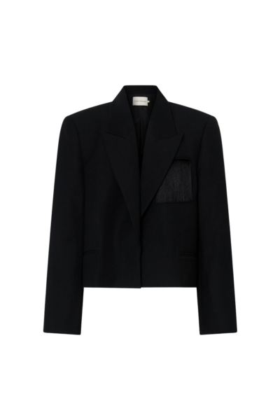 Camilla and Marc Zaman Crop Blazer - Jackets - Luxury Ready-to-Wear at Luxury Shoes 