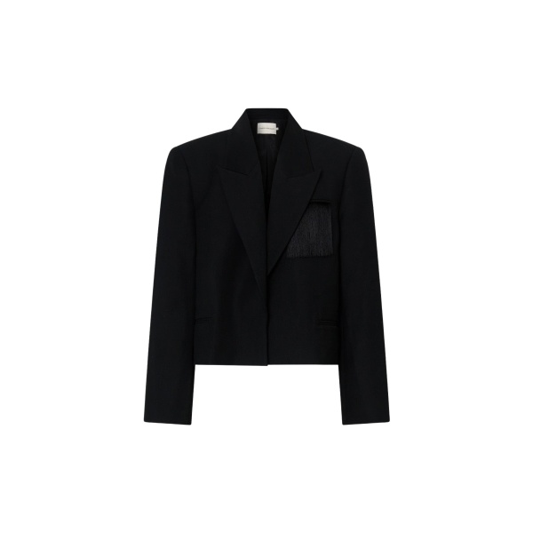 Camilla and Marc Zaman Crop Blazer - Jackets - Luxury Ready-to-Wear at Luxury Shoes 