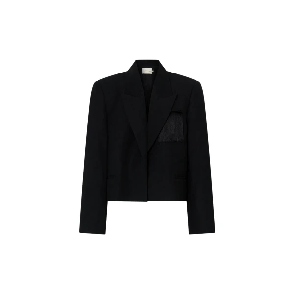 Camilla and Marc Zaman Crop Blazer - Jackets - Luxury Ready-to-Wear at Luxury Shoes 