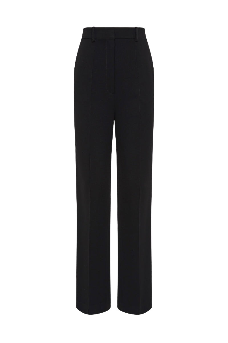 Carla Zampatti Black Crepe Cigarette Pant