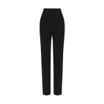 Carla-Zampatti-Black-Crepe-Slim-Fly-Front-Pant42590_nobg Carla Zampatti Pants