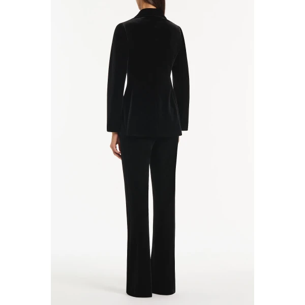 Carla Zampatti Black Velvet Tuxedo Jacket, view 3