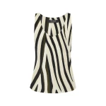 Carla Zampatti Bold Stripe Print Scoop Neck Cami