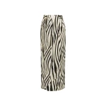Carla Zampatti Bold Stripe Print Tucked Maxi Skirt
