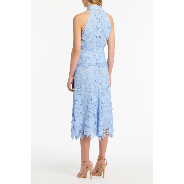 Carla Zampatti Celeste 3D Lace Midi Skirt, view 4