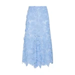 Carla Zampatti Celeste 3D Lace Midi Skirt