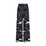Carla Zampatti Celestial Petals Linen Tie Waist Pant
