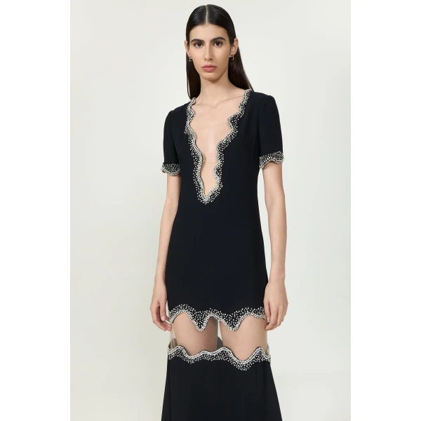Costarellos Dresses - Romantic Greek Lace - Shop at Luxury Shoes 