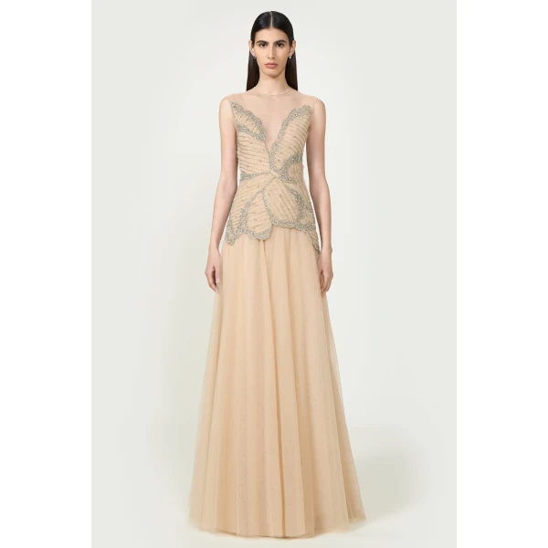 Costarellos Dresses - Romantic Greek Lace - Shop at Luxury Shoes 