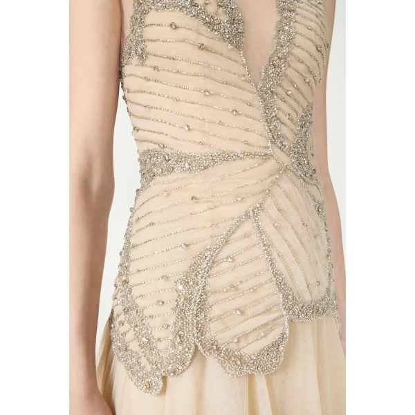 Costarellos Dresses - Romantic Greek Lace - Shop at Luxury Shoes 