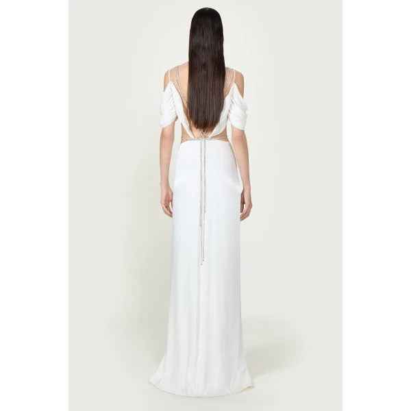 Costarellos Dresses - Romantic Greek Lace - Shop at Luxury Shoes 