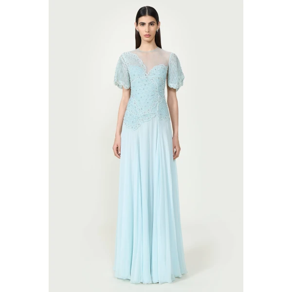 Costarellos Dresses - Romantic Greek Lace - Shop at Luxury Shoes 