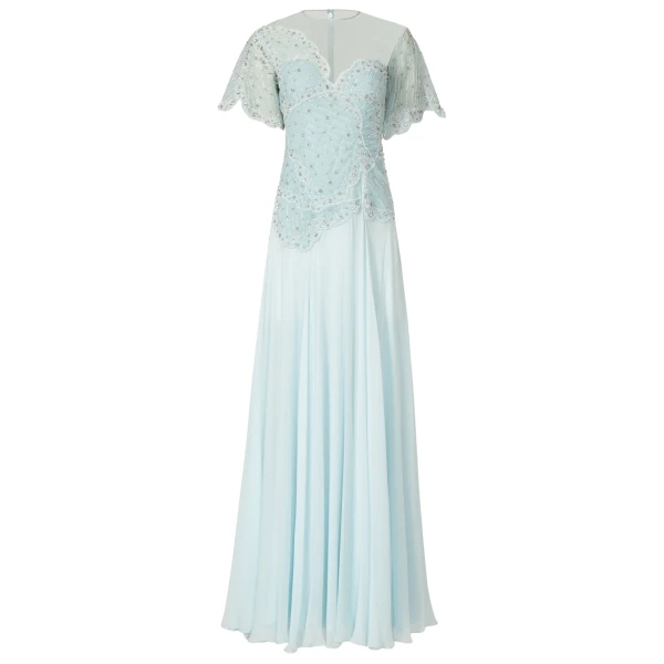 Costarellos Dresses - Romantic Greek Lace - Shop at Luxury Shoes 
