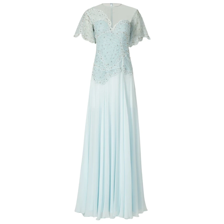 Costarellos Dresses - Romantic Greek Lace - Shop at Luxury Shoes 