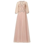 Costarellos-Evanna-French-Tulle-Crystal-Wave-Gown-Dresses-Coveti30780_nobg Costarellos Dresses - Romantic Greek Lace - Shop at Luxury Shoes