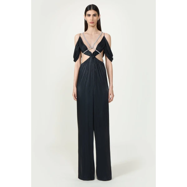 Costarellos Jumpsuit - Romantic Greek Lace - Shop at Luxury Shoes 