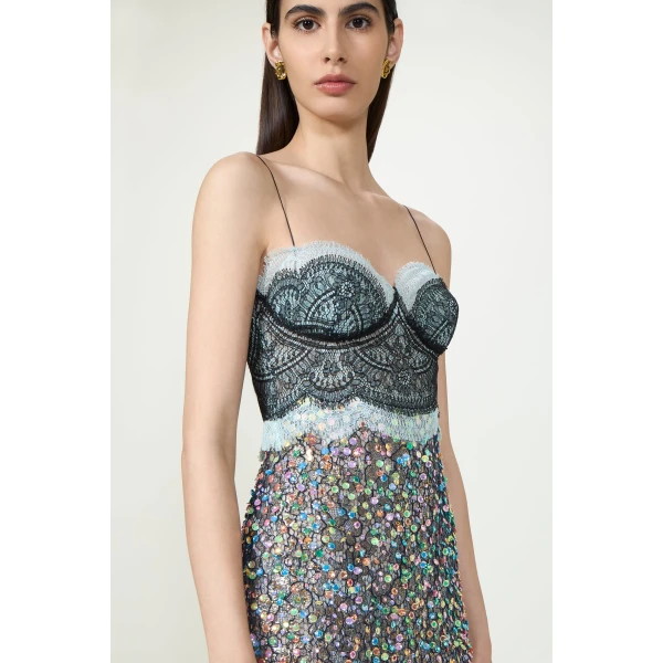Costarellos Dresses - Romantic Greek Lace - Shop at Luxury Shoes 