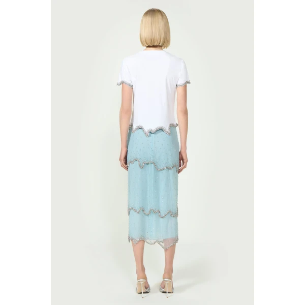 Costarellos Tops - Romantic Greek Lace - Shop at Luxury Shoes 