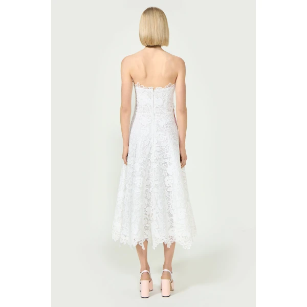 Costarellos Dresses - Romantic Greek Lace - Shop at Luxury Shoes 