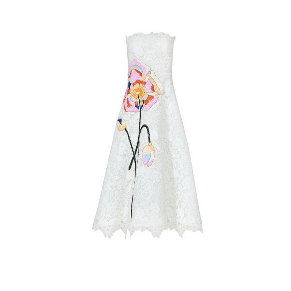 Costarellos Dresses - Romantic Greek Lace - Shop at Luxury Shoes 
