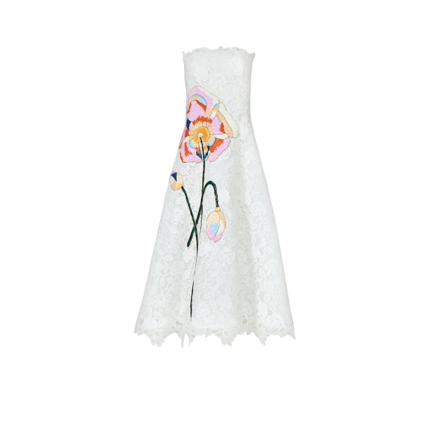 Costarellos Dresses - Romantic Greek Lace - Shop at Luxury Shoes 