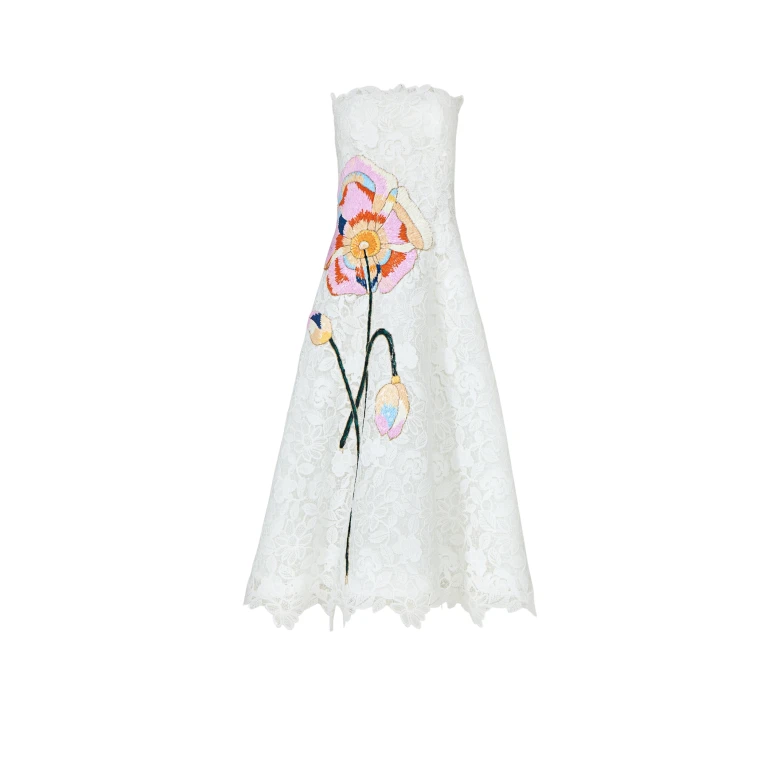 Costarellos Dresses - Romantic Greek Lace - Shop at Luxury Shoes 