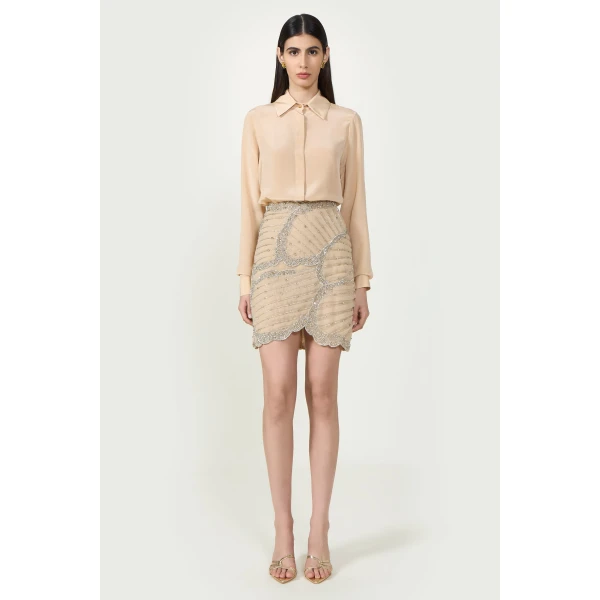 Costarellos Skirts - Romantic Greek Lace - Shop at Luxury Shoes 