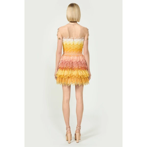 Costarellos Dresses - Romantic Greek Lace - Shop at Luxury Shoes 