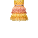 Costarellos-Orielle-Gossamer-Lace-Ombre-Tiered-Mini-Dress-Dresses-Coveti26990_nobg Costarellos Dresses - Romantic Greek Lace - Shop at Luxury Shoes