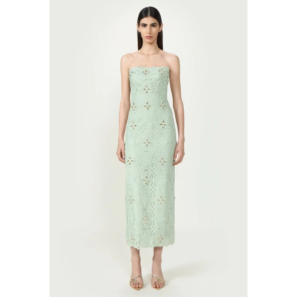 Costarellos Dresses - Romantic Greek Lace - Shop at Luxury Shoes 