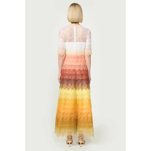 Costarellos Dresses - Romantic Greek Lace - Shop at Luxury Shoes 