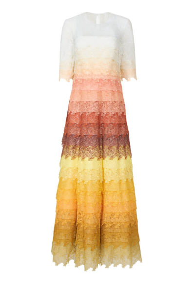 Costarellos Dresses - Romantic Greek Lace - Shop at Luxury Shoes 